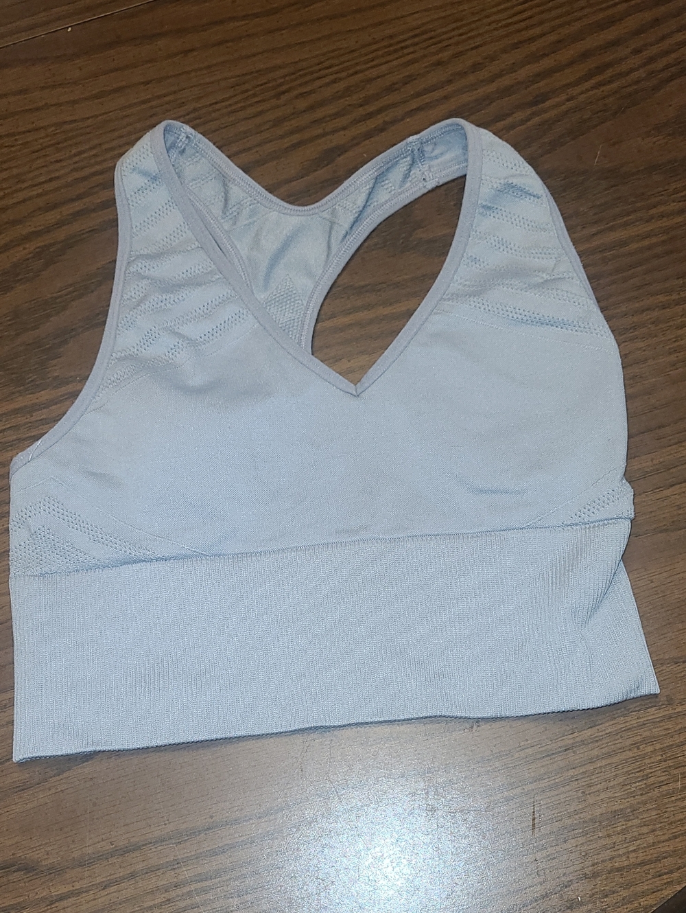 PINK Victoria's Secret Gray  Racerback Sports Bra Size Small